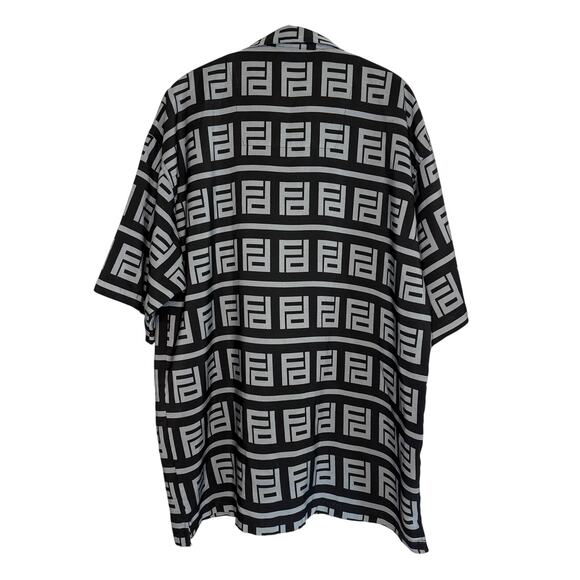 The Funktion Wear Men's Button Down Short Sleeve Shirt XL Classic Soft Hipster - Picture 2 of 11